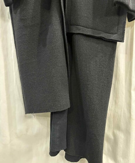 2020AW yohji yamamoto pour homme ストール付きロングニット（HR-T16-177）