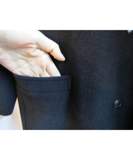 2002aw yohji yamamoto femme 襟ニット切替ドレスジャケット（FM-D02-112）