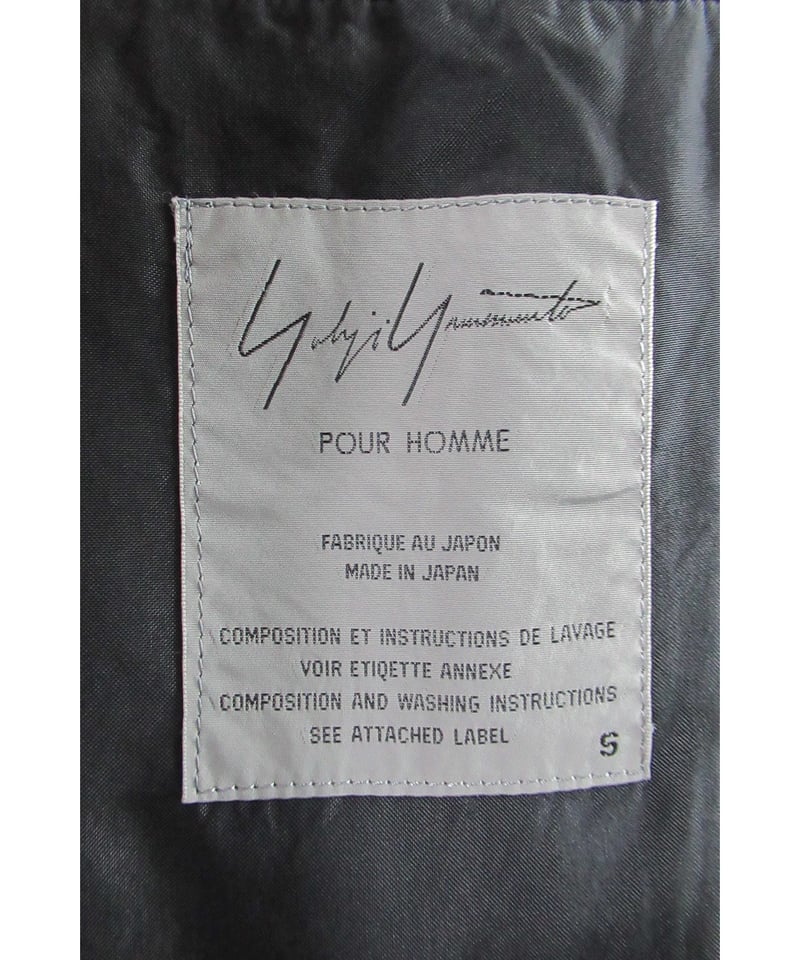 98ss yohji yamamoto pour homme vintage 袖ジャージ切替え 98ss yohji yamamoto pour homme vintage 袖ジャージ切替え