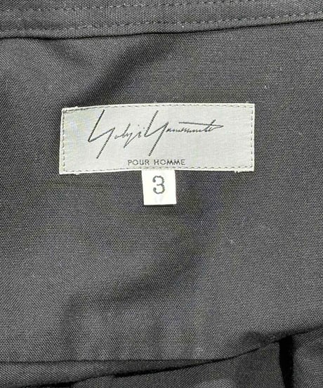 2016SS yohji yamamoto pour homme コットンブラウス（HO-B09-017）