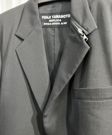 2019AW yohji yamamoto pour homme 04-05AW REPLICA ジッパー付きジャケット（HC-J92-537）