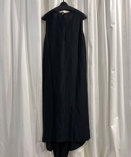 Y's yohji yamamoto ノ－スリーブワンピース（YX-D10-304）