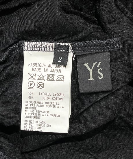 Y's yohji yamamoto 水玉デザインカットソー（YR-T80-068）