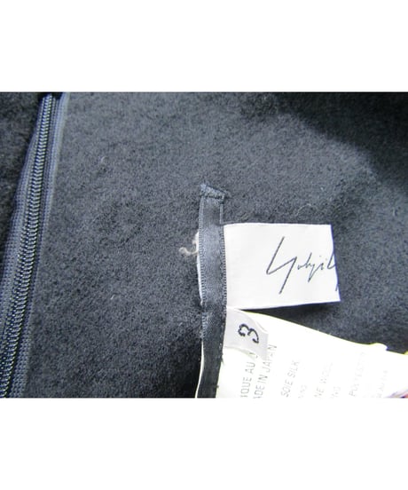 00aw yohji yamamoto femme 中綿入りステッチデザインフレアスカート FT-S09-402