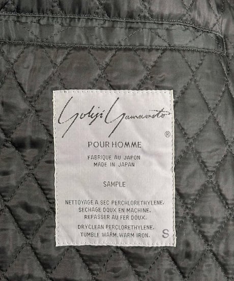 1991AW yohji yamamoto pour homme 6.1 THE MEN collection  スタッフ ブルゾン（H-Y-131xxx）