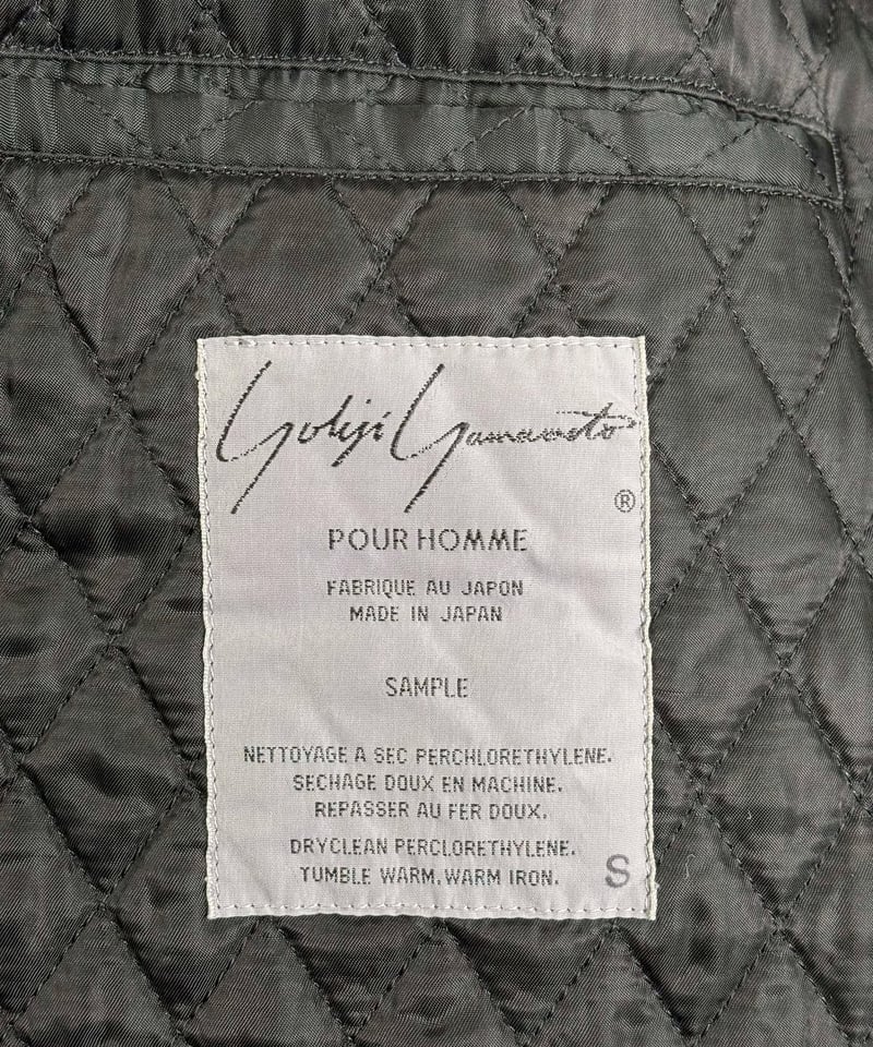YOHJI YAMAMOTO HOMME スタッフブルゾン yohji yamamoto pour homme スタッフブルゾン