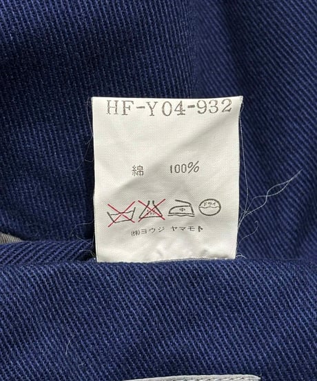 1996SS yohji yamamoto pour homme vintage 花と少年 ブルゾン（HF-Y04-932）