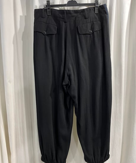 2017ss yohji yamamoto POUR HOMME 切替えデザインバルーンパンツ (HD-P23-808)