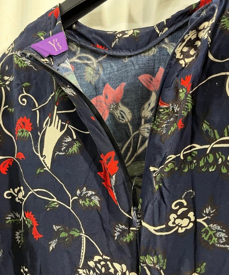 Y's TAKESHIKOSAKA yohjiyamamoto 花柄半袖ブラウス（YY-B53-233）