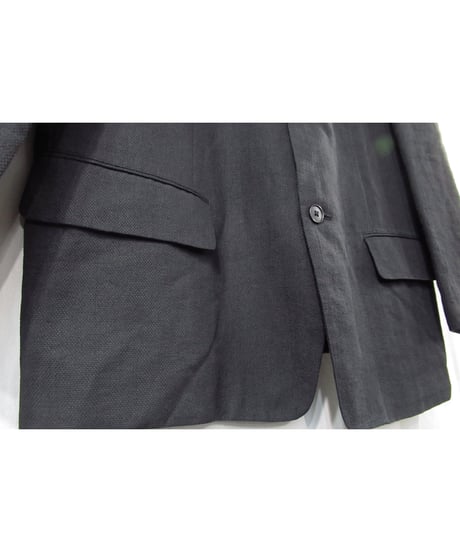 90’s Y’s for men yohji yamamoto vintage 麻 フラップポケットデザインジャケット（MJ-J03-303）