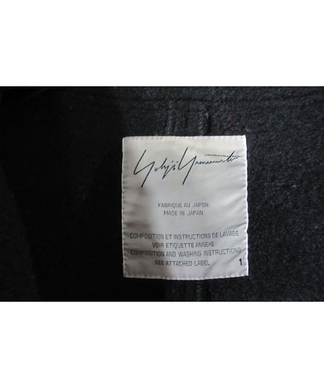 04aw yohji yamamoto femme アシメトリー デザインショートジャケット FJ-J30-109