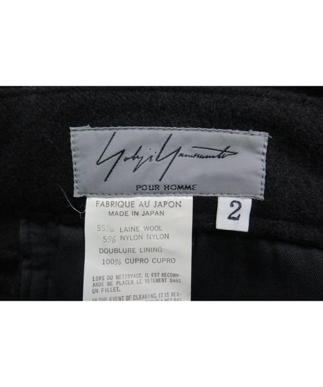 04aw yohji yamamoto pour homme ポケットデザインパンツ HJ-P48-114