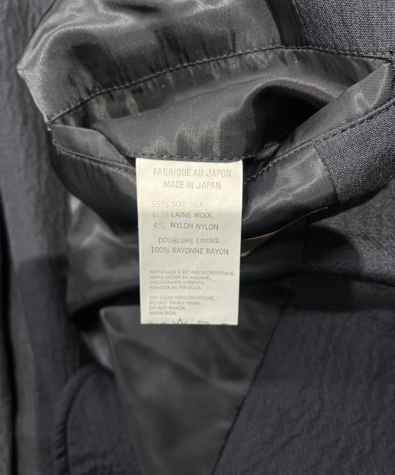 Y's for men yohji yamamoto 4釦シルクジャケット(MG-J11-90 Y's for men yohji yamamoto 4釦シルクジャケット(MG-J11-90