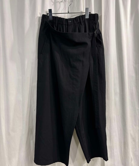 2017AW yohji yamamoto pour homme ラップパンツ（HK-P24-100）