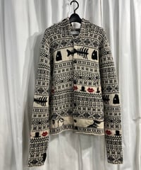 レア　YOHJI YAMAMOTO POUR HOMME 07ssジャケット 07ss yohji yamamoto pour homme 素材切り替えデザイン