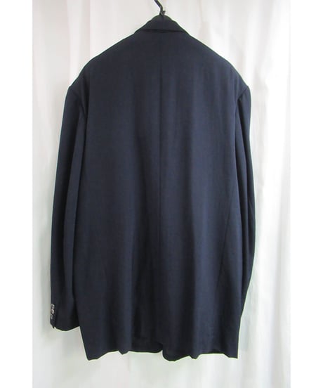 90's yohji yamamoto COSTUME D'HOMME 紺 変わりボタンセットアップ HJ-X03-128