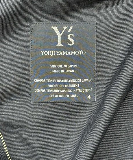 Y's yohji yamamoto ダブルファスナー デザインロングワンピース（YT-D03-404）