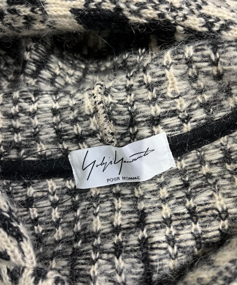2011AW yohji yamamoto pour homme フーテッドカーディガン（HP 