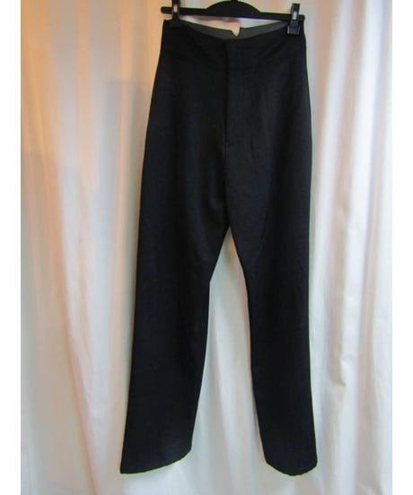yohji yamamoto+noir ストレートシンプルパンツ NI-P01-117