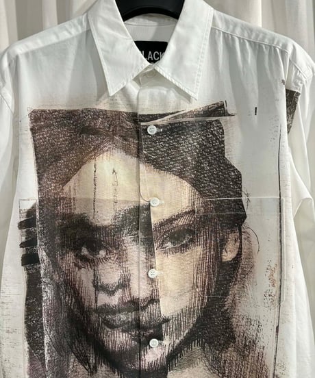 BLACK Scandal Yohji Yamamoto 内田すずめ ブラウス（HG-Y69-506）