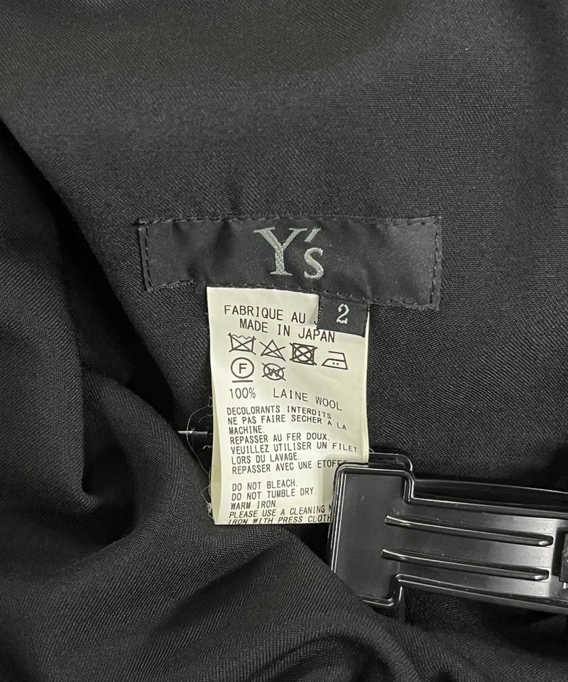 Y's yohji yamamoto デザインハカマパンツ（YI-P06-100） | LA
