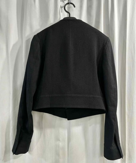 Y's yohji yamamoto 袖素材切り替えショートジャケット（YR-J07-805）