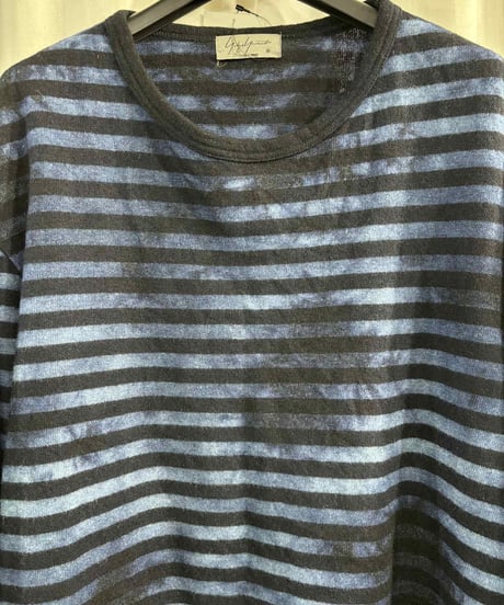 2017AW yohji yamamoto pour homme ボーダ－ニット（HK-T04-170）