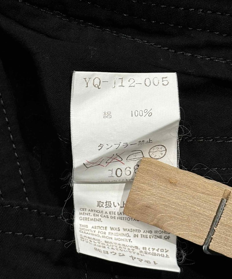 Y's yohji yamamoto コットン ジャケット（YQ-J12-005） | LA