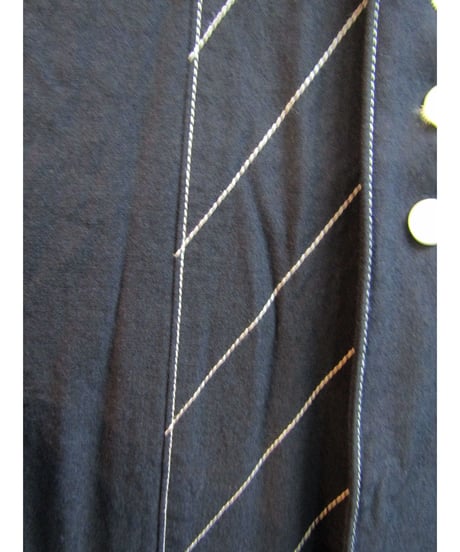 93aw yohji yamamoto femme vintage 製品染 ステッチデザインロングワンピース FP-D15-198