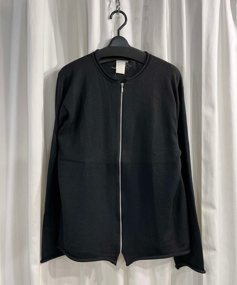 y's for men ヨウジヤマモト ニットジャケット カーディガン Y's for men yohji yamamoto ジップアップ カーディガン（M-K-11