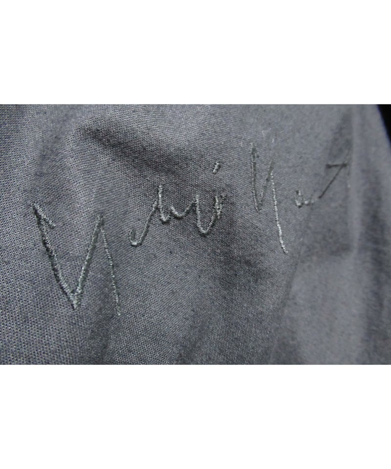 19aw yohji yamamoto pour homme 刺繍デザイン コットン カラス