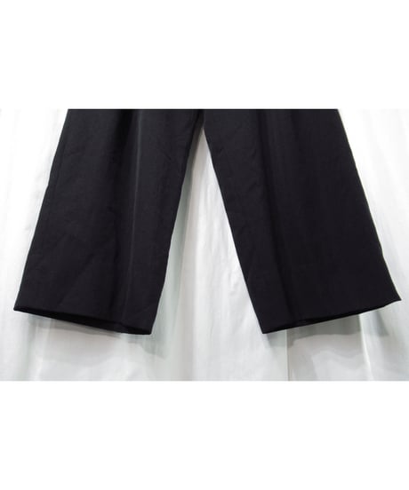 98ss yohji yamamoto pour homme vintage ２タック シンプルワイドパンツ（HJ-P17-128）