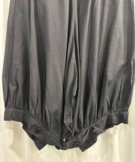 2010SS yohji yamamoto +NOIR コットンスカート（NJ-S09-009）
