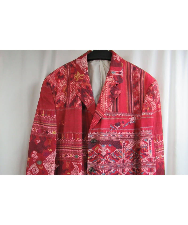 AD1991 COMME des GARCONS HOMME PLUS エスニックプリントジャ