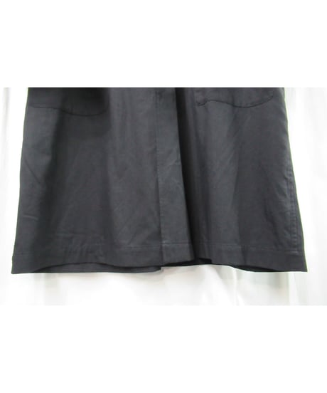 19ss yohji yamamoto pour homme  スリーブ パチポケットデザイン ロングコート（HH-C09-039）