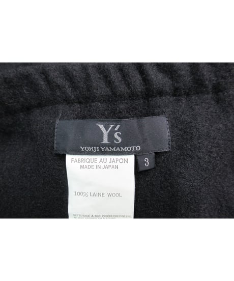 Y's yohji yamamoto フロントデザインロングスカート YN-S15-956
