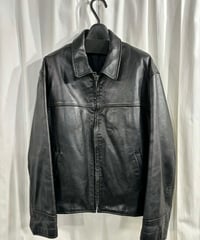 難あり 1991AW 6.1THE MEN  yohji yamamoto pour homme vintage レザーブルゾン（H-Y-237xxx）