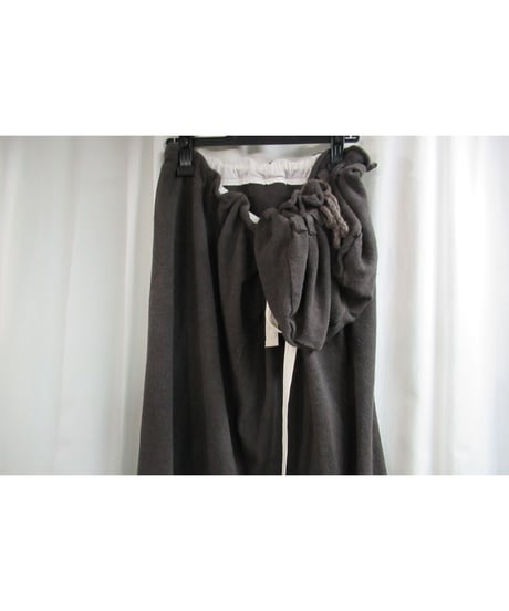 Y's yohji yamamoto 巾着付きデザインスカート YZ-T92-470