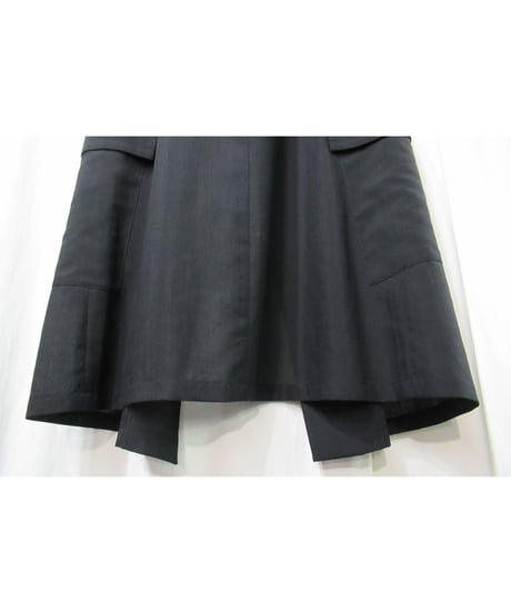 03ss yohji yamamoto femme ノースリーブ ボタンレスデザインジャケット（FQ-J35-118）