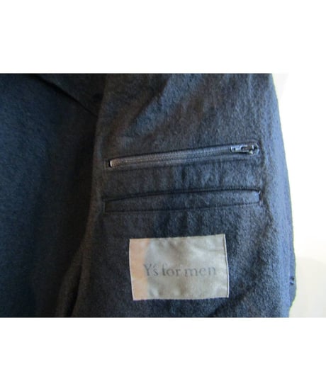 Y's for men yohji yamamoto シワ加工シンプルジャケット MU-J25-111