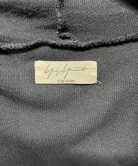 2015SS yohji yamamoto pour homme デザインロングパーカー（HU-T77-383）