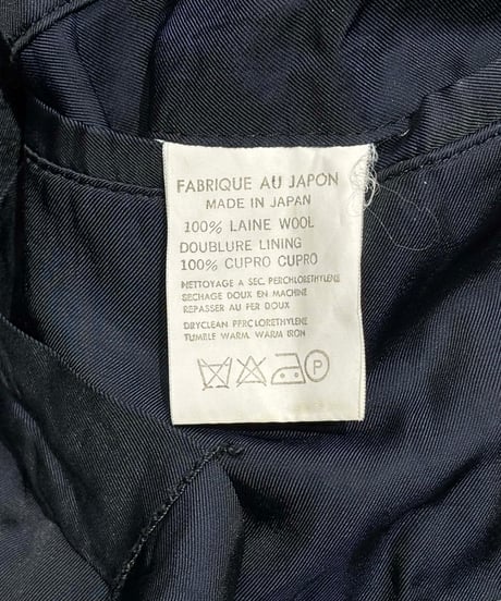 1988AW yohji yamamoto pour homme vintage 丸文字ロゴ ロングコート（H-C-259xxx）