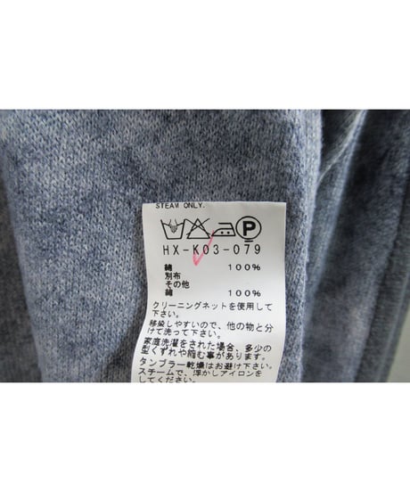 13ss yohji yamamoto pour homme 変形デザインロングニット HX-K03-079