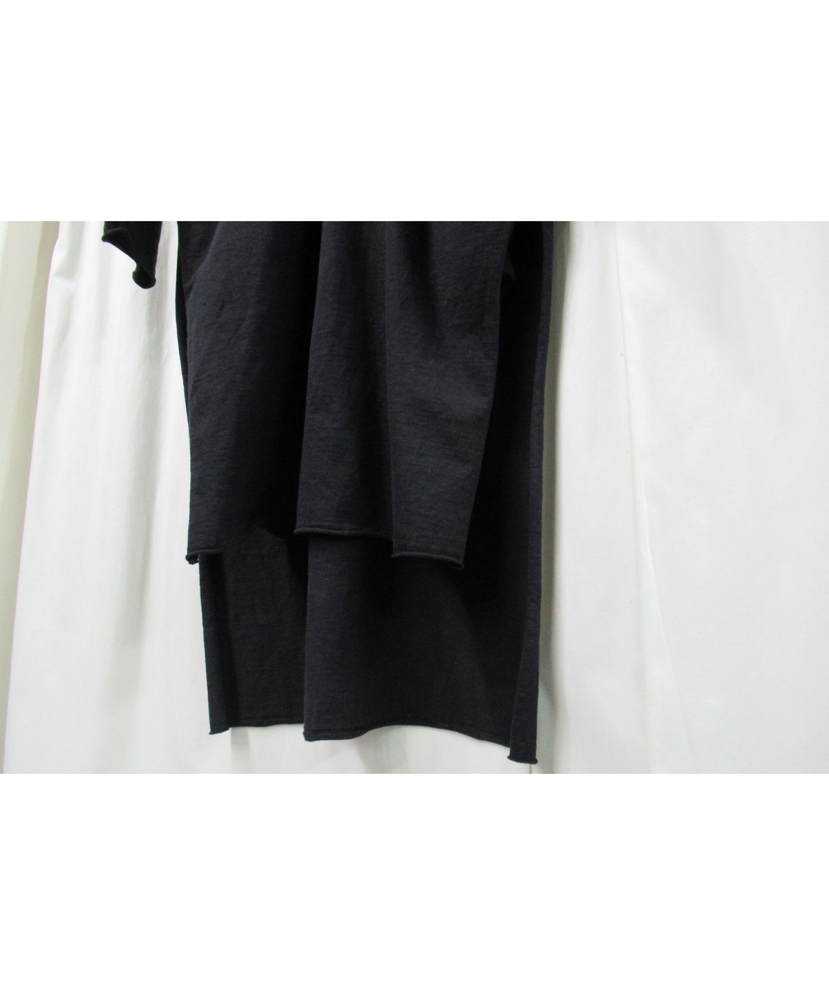 15aw yohji yamamoto pour homme 黒 ヘンリーネック ロングデザイ 15aw yohji yamamoto pour homme 黒 ヘンリーネック ロングデザイ