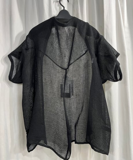 未使用 Y's yohji yamamoto シースルー ビッグカーディガン（YO-J12-309）