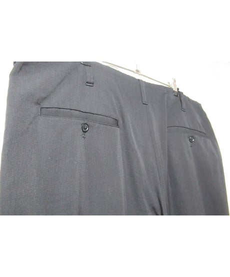15aw yohji yamamoto pour homme ワイド クロップドパンツ（HY-P02-100）