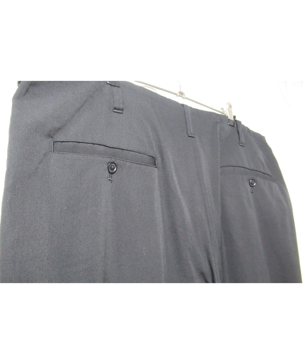 パンツ 2015ss yohji yamamoto pour homme Pre-owned] Yohji Yamamoto POUR HOMME Wrinkled Gabardine Hem