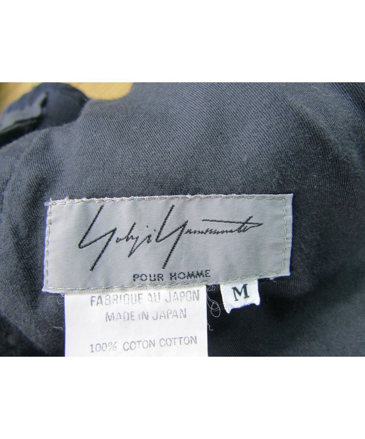 97ss yohji yamamoto POUR HOMME vintage 紺シンプル紐パン...