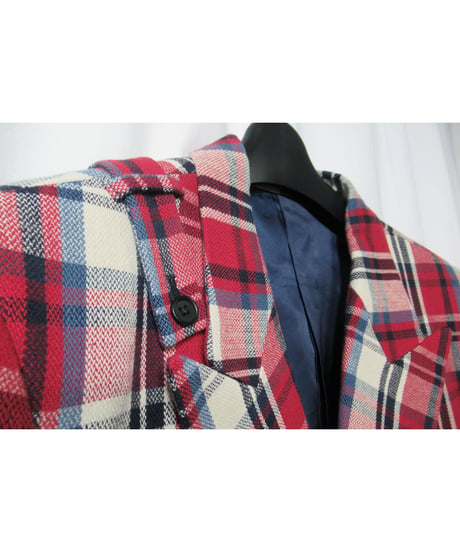 13aw yohji yamamoto pour homme チェックデザインセットアップ（HQ-J38-021/HQ-P26-021）