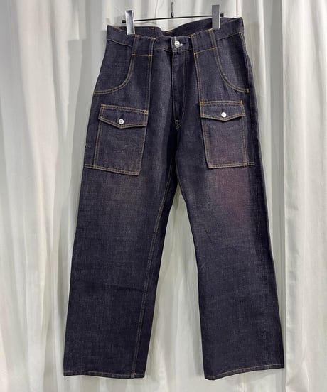 2002SS yohji yamamoto pour homme デザインデニム（HE-P05-077）